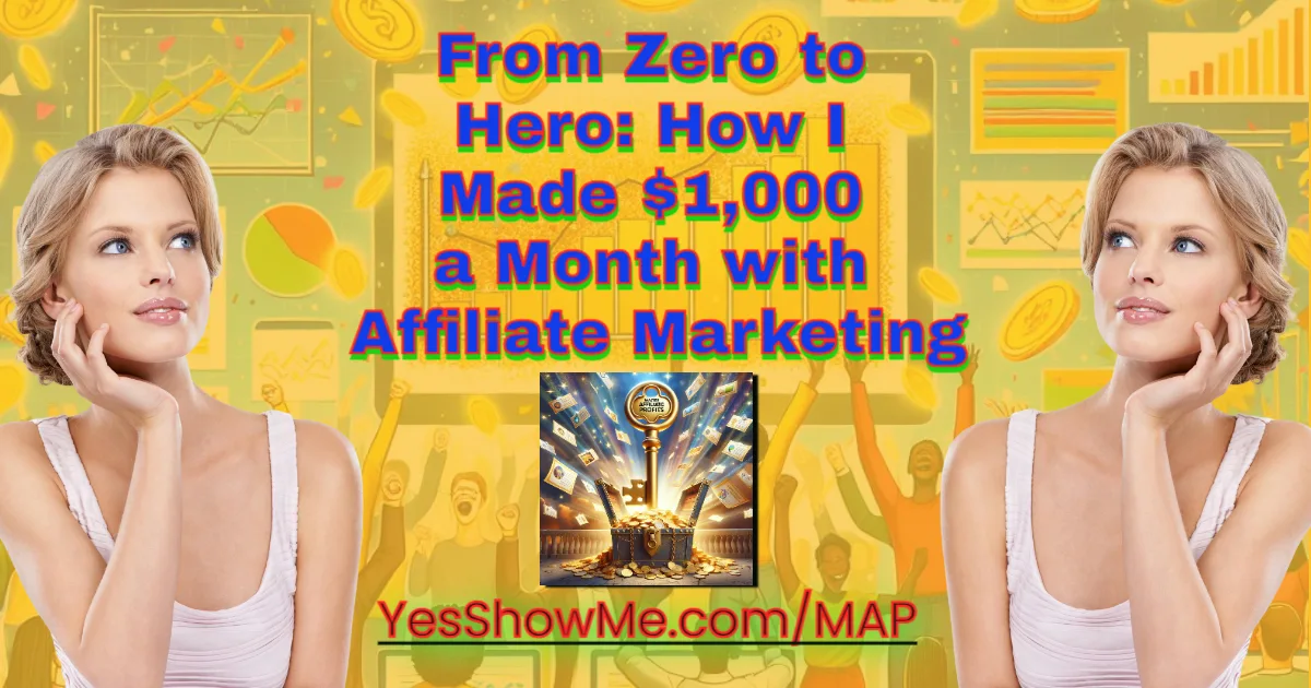 From Zero to Hero: How I Made $1,000 a Month with Affiliate Marketing