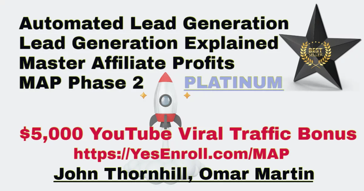 Phase 2 Master Affiliate Profits-MAP The Last Chance For Lifetime Licenses.