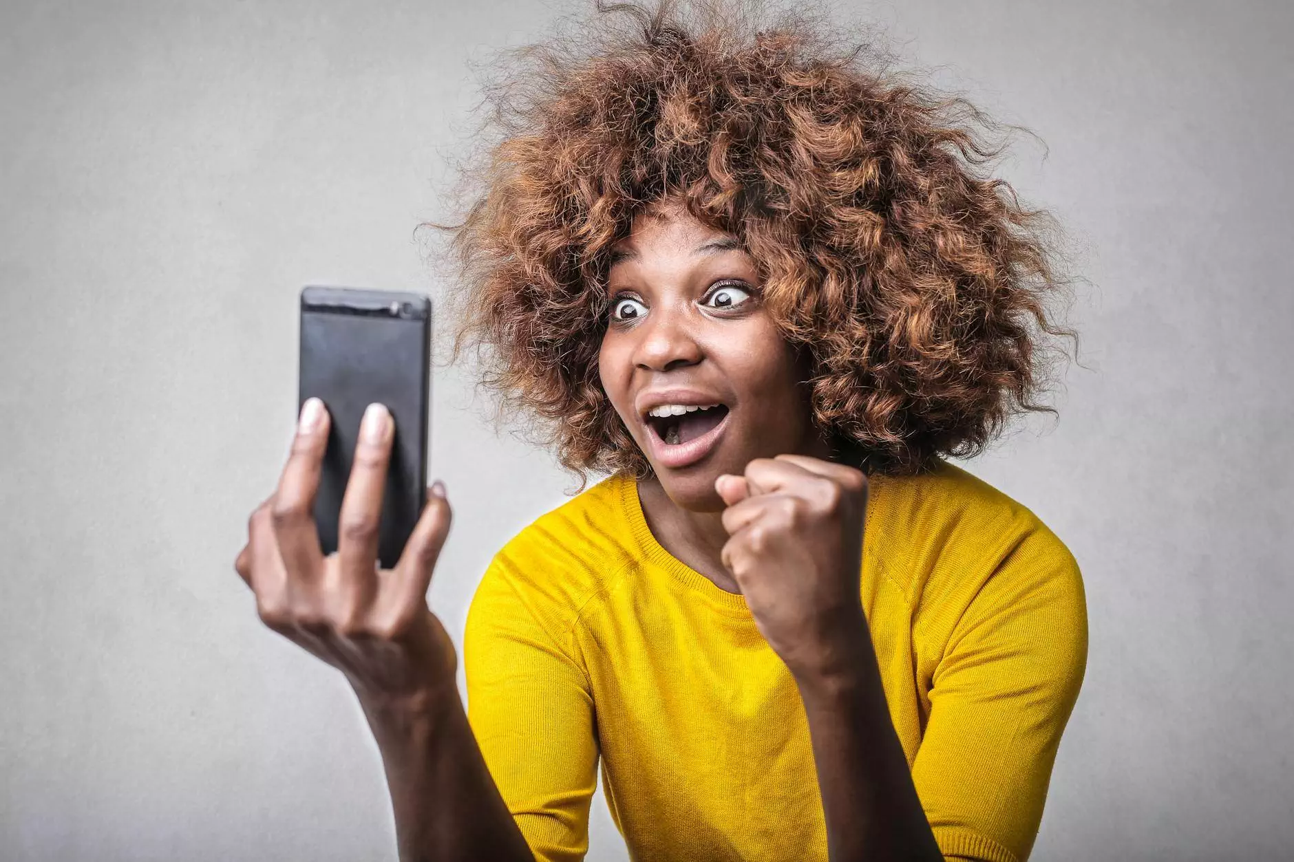 photo of a surprised woman