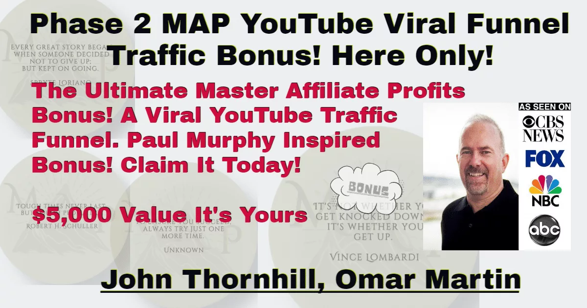 “Get a Done-for-You YouTube Viral Funnel with Master Affiliate Profits Phase 2”