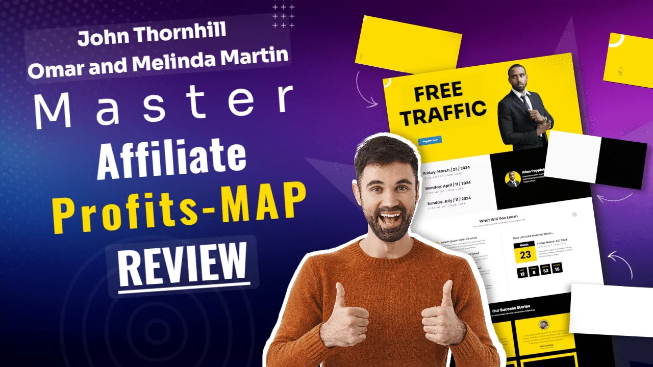 Master Affiliate Profits Review, John Thornhill, Omar and Melinda Martin, Free Traffic