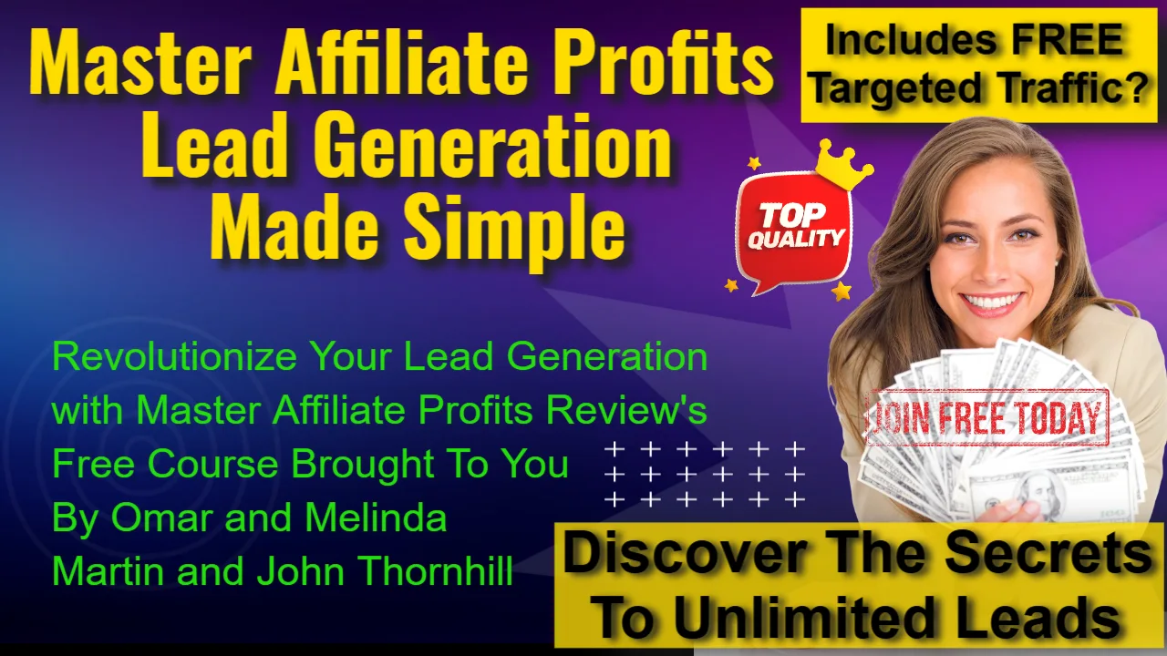 Master Affiliate Profits Lead Generation Made Simple